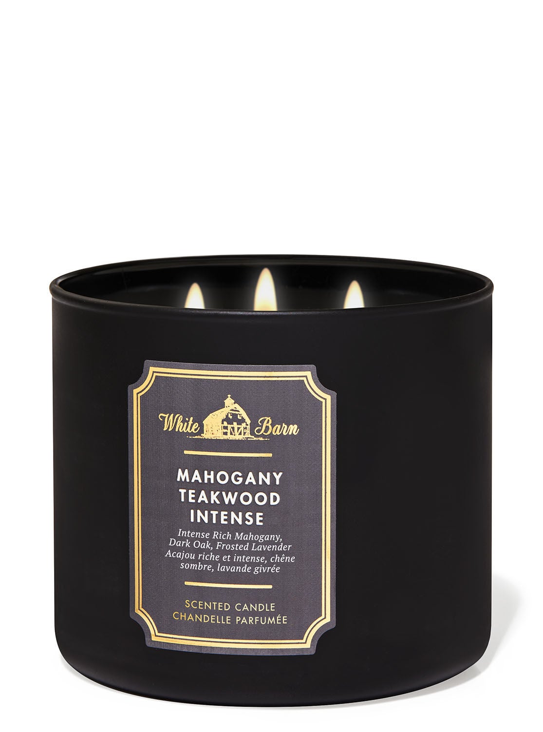 Mahogany Teakwood Intense 3-Wick Candle