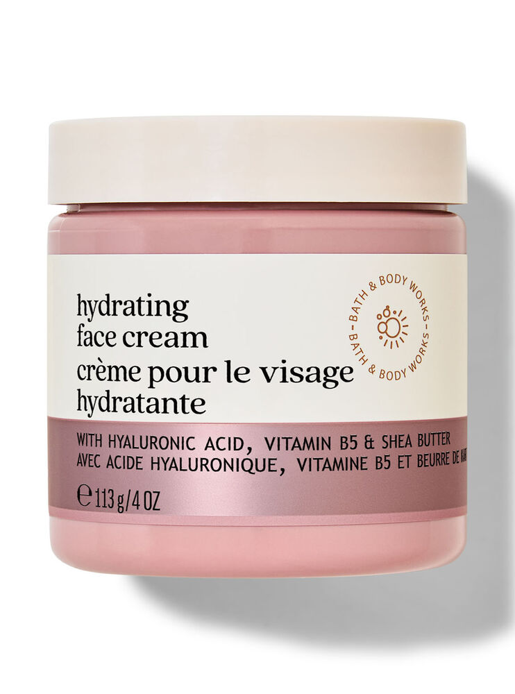 Crème pour le visage hydratante avec acide hyaluronique + vitamine B5 + beurre de karité Image 1