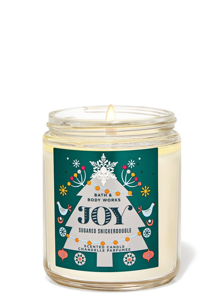 Sugared Snickerdoodle Single Wick Candle | Bath and Body Works