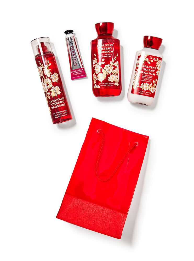 Japanese Cherry Blossom Gift Bag Set Image 1