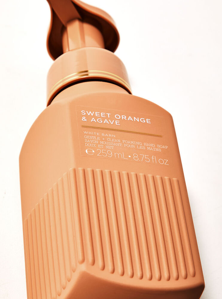 Sweet Orange & Agave Gentle & Clean Foaming Hand Soap Image 2