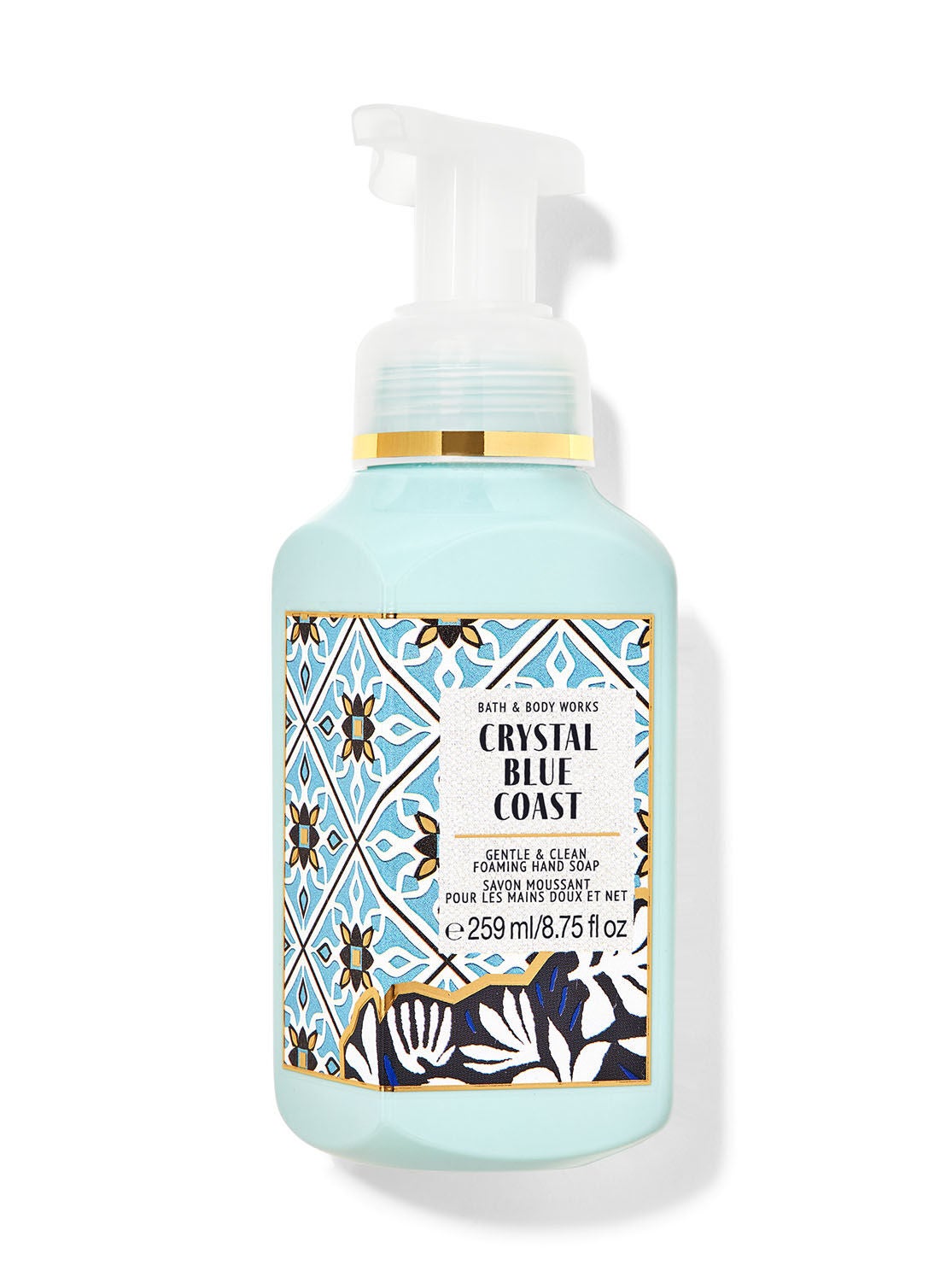 Crystal Blue Coast Gentle And Clean Foaming Hand Soap Bath And Body Works 