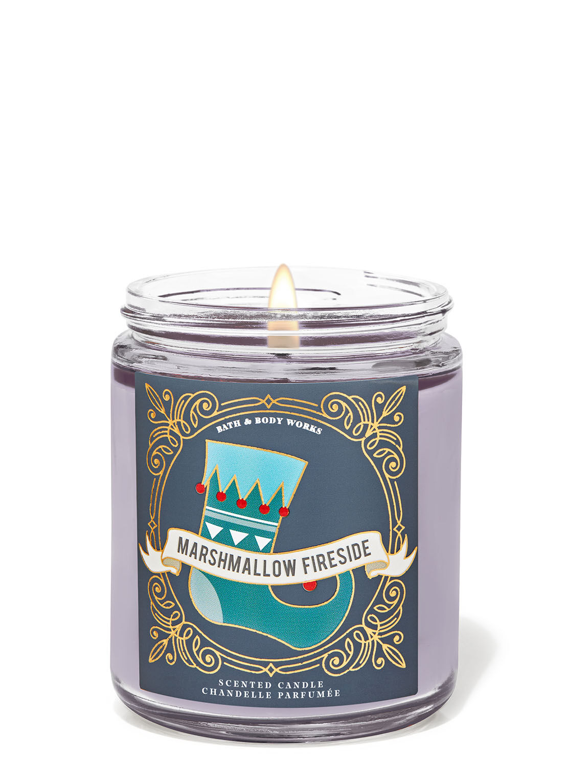 2012 marshmallow fireside candle