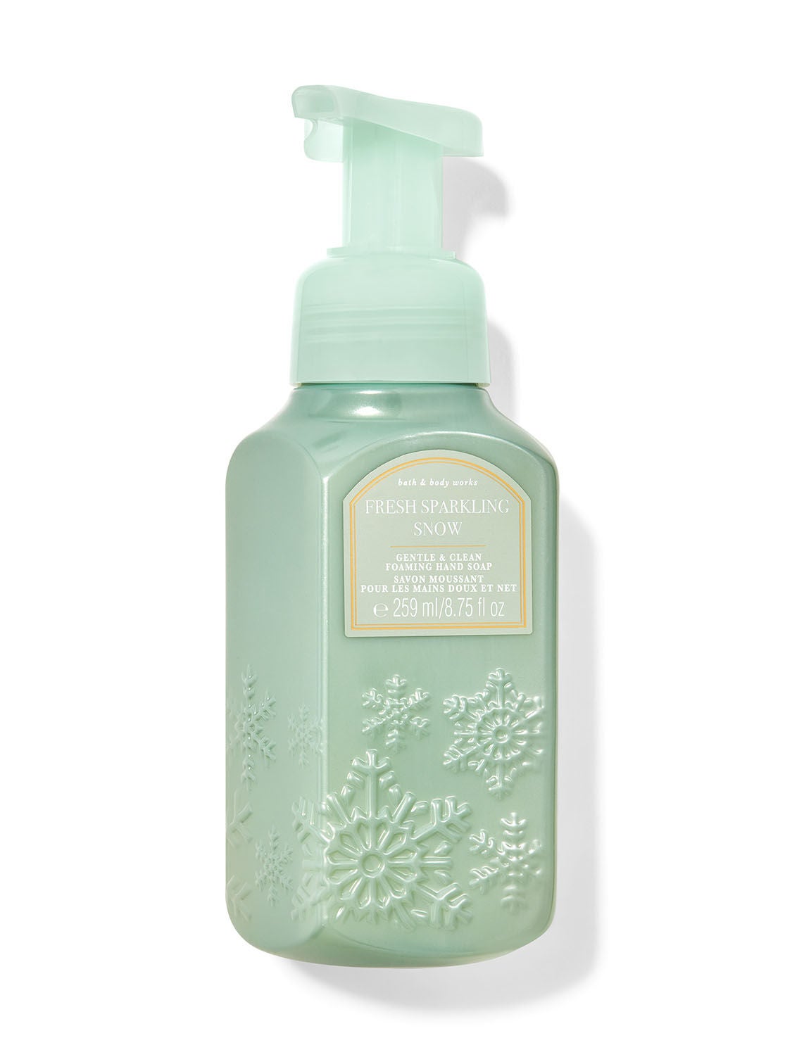 Fresh Sparkling Snow Gentle & Clean Foaming Hand Soap | Bath and