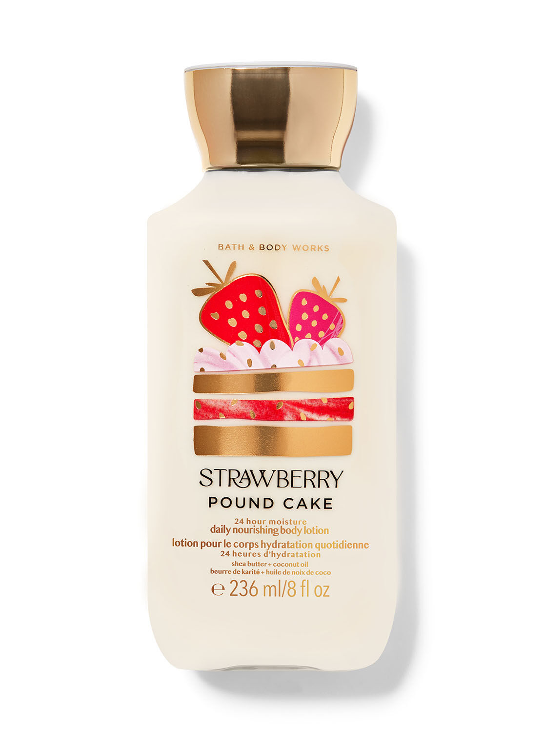 Strawberry pound cake lotion, Beauty & Personal Care, Bath & Body, Body  Care on Carousell