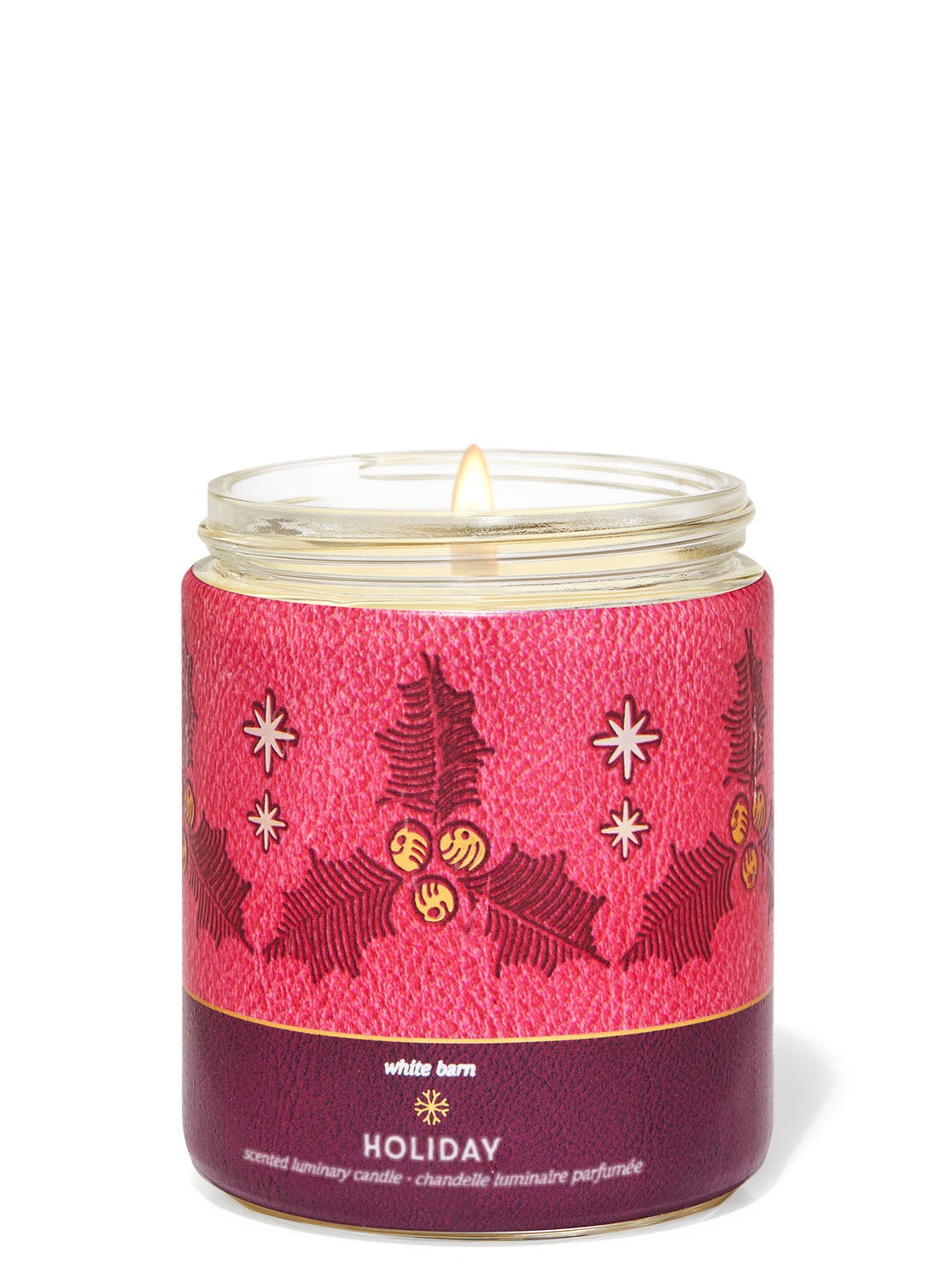 Holiday Single Wick Candle Bath and Body Works