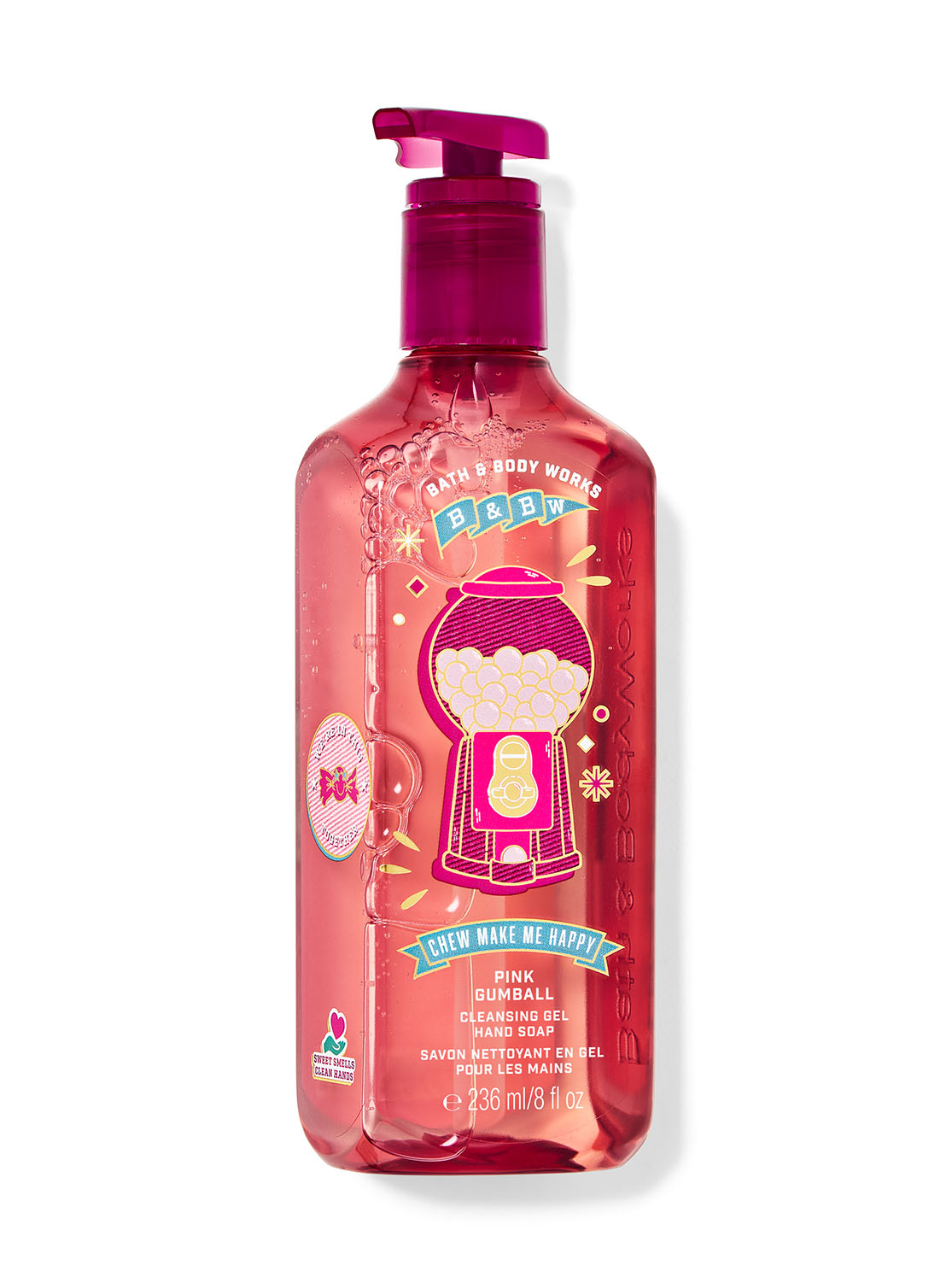 Pink Gumball Cleansing Gel Hand Soap