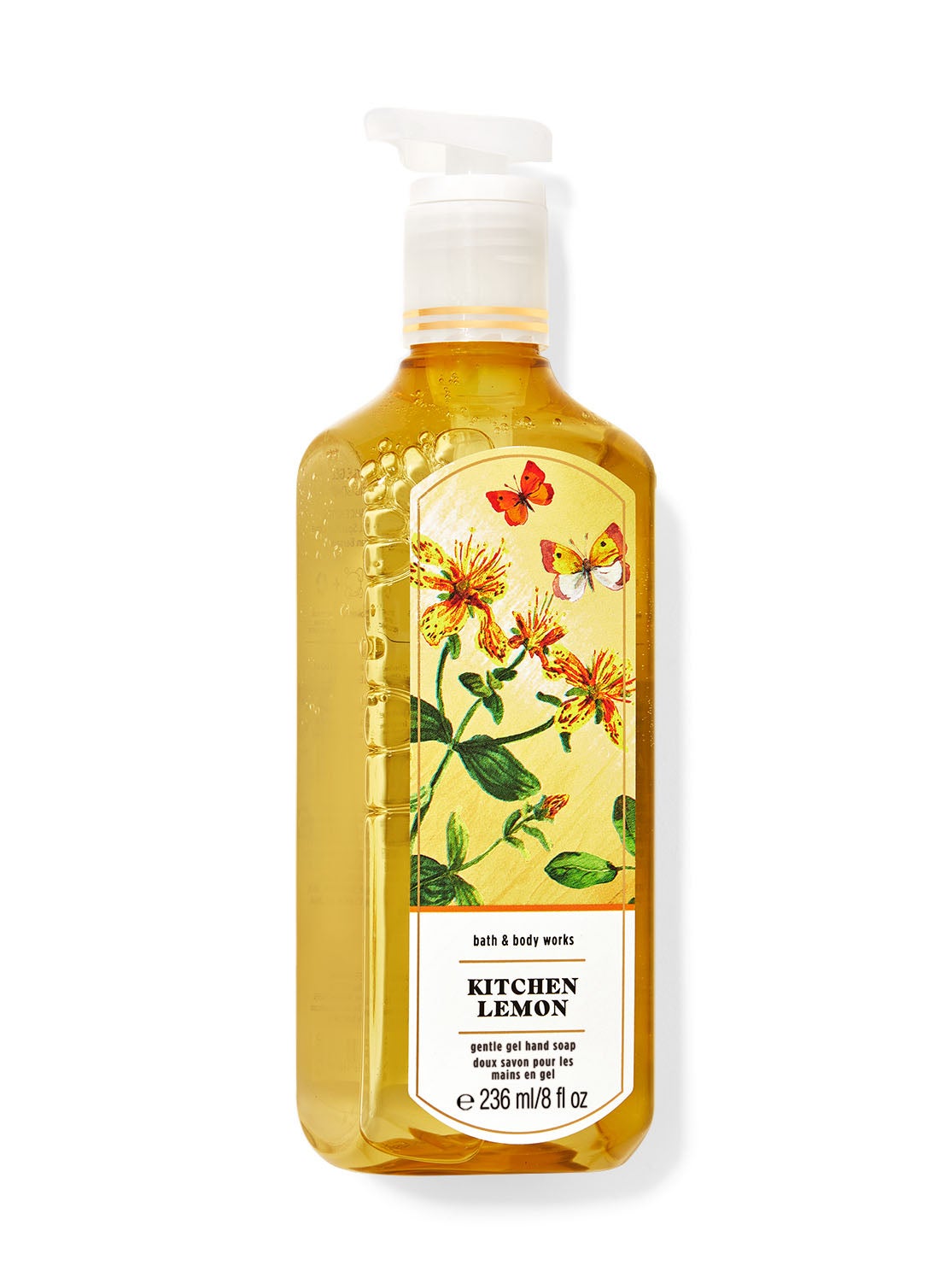 Kitchen Lemon Gentle Gel Hand Soap Bath And Body Works   026460673 