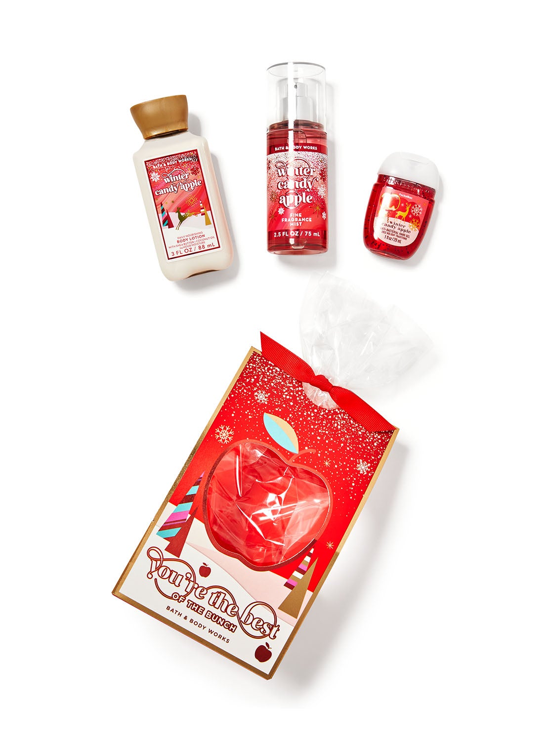 Bath and Body Works Winter Candy Apple You're The Best Gift Set