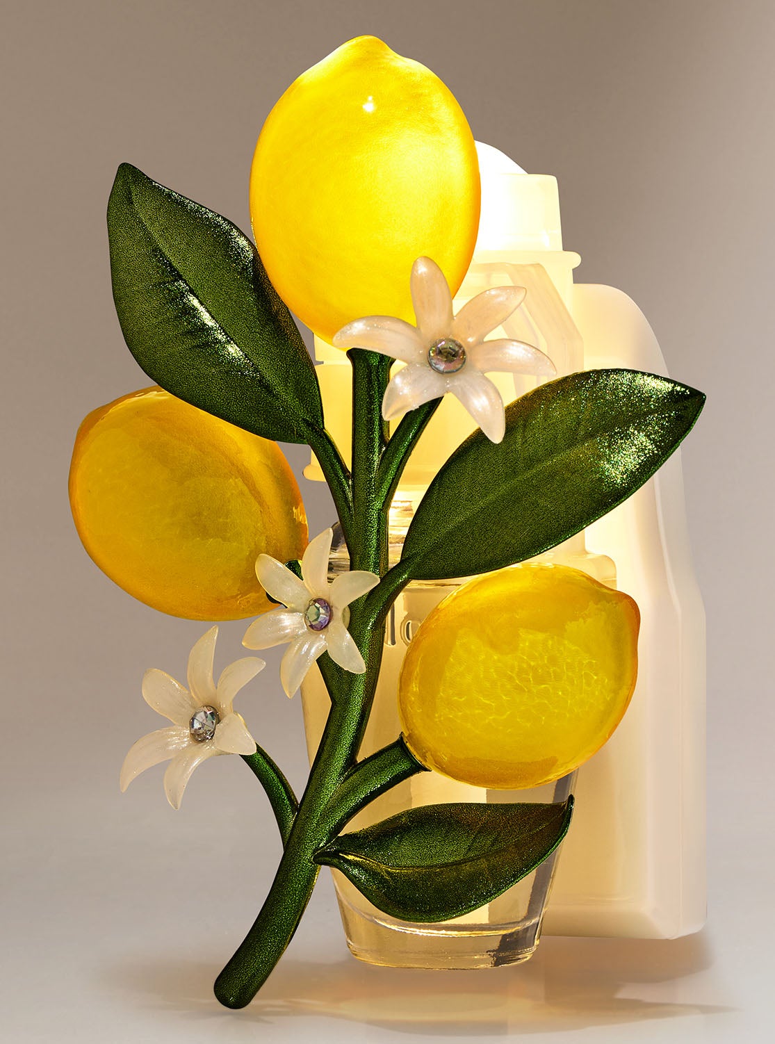 Lemons On Branch Nightlight Wallflowers Scent Control™ Fragrance Plug ...