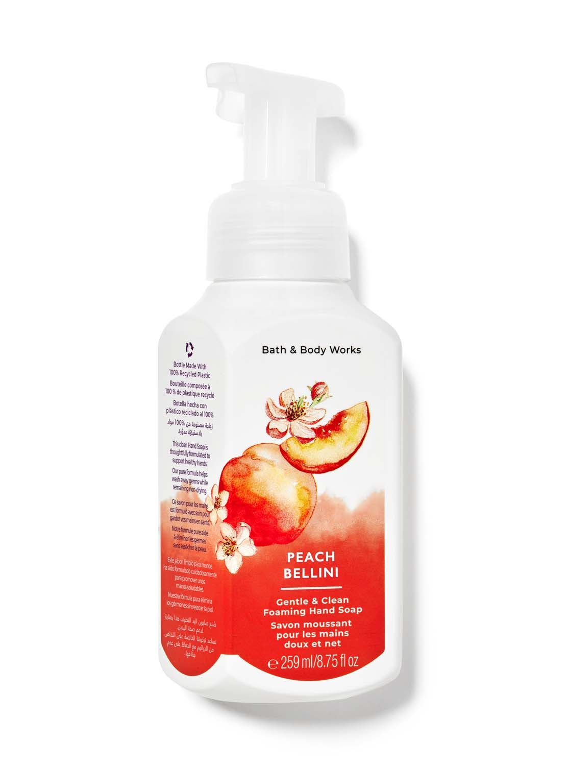 Peach Bellini Gentle & Clean Foaming Hand Soap