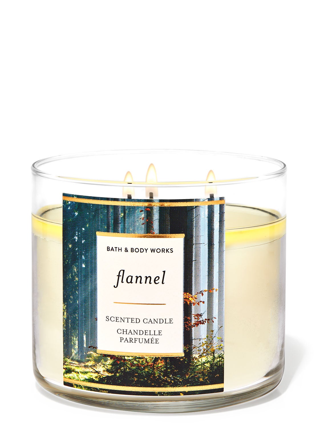 Flannel 3-Wick Candle | Bath and Body Works