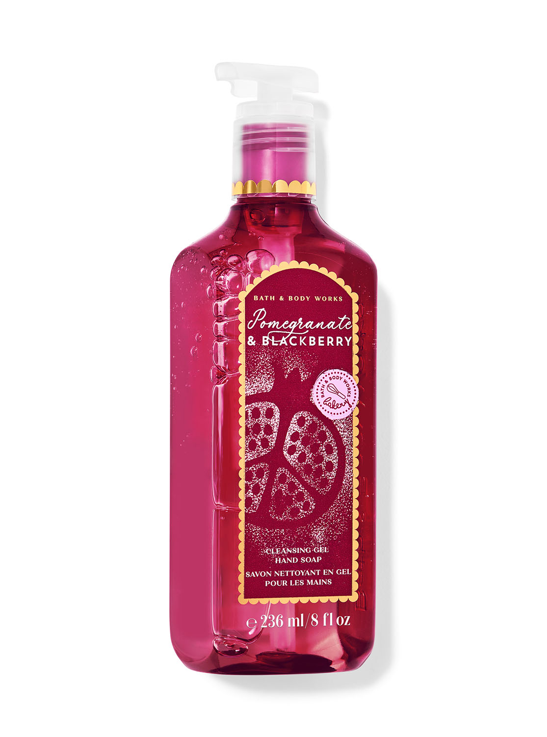Pomegranate & Blackberry Cleansing Gel Hand Soap