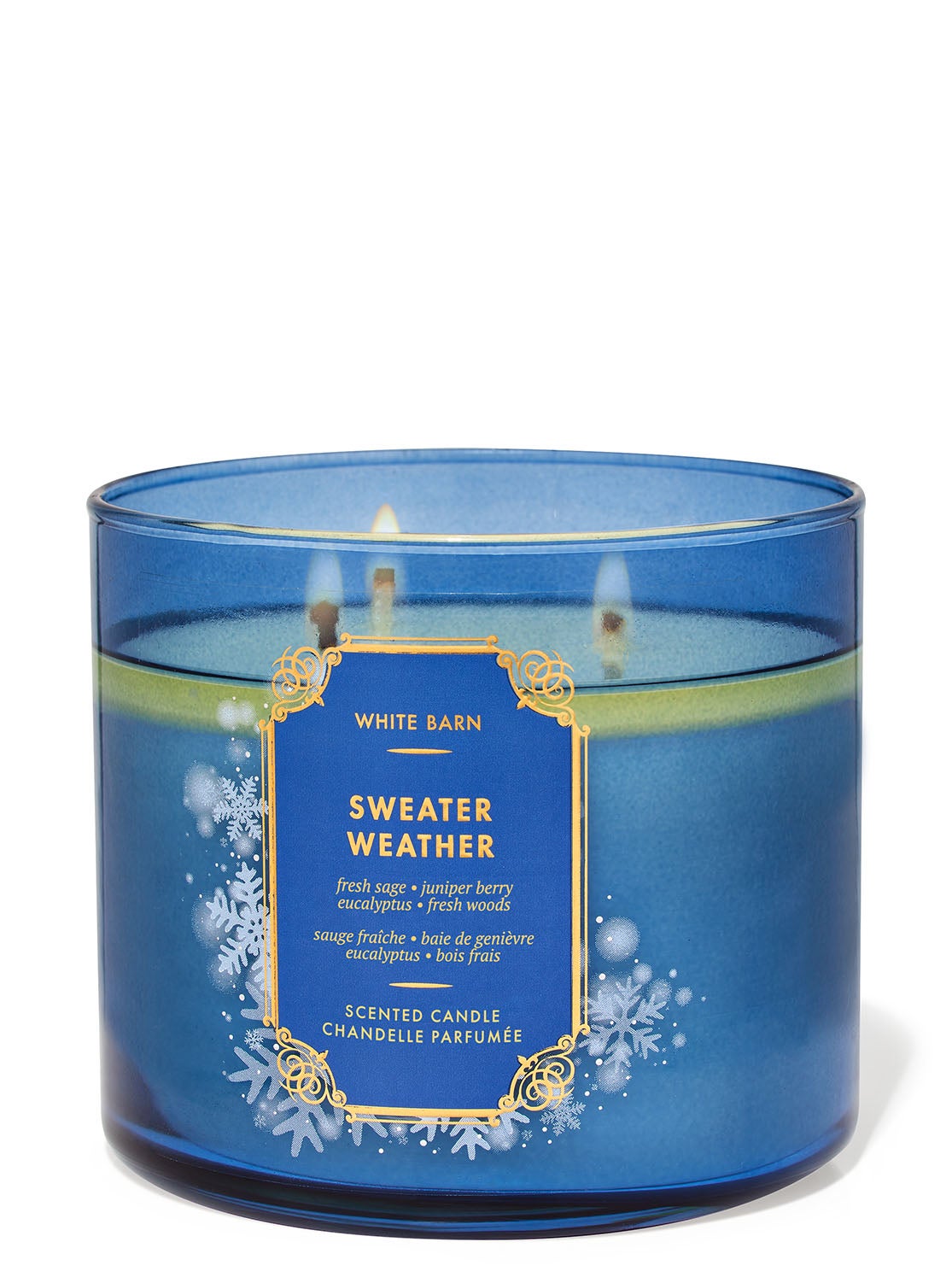 Sweater Weather 3-Wick Candle | Bath and Body Works