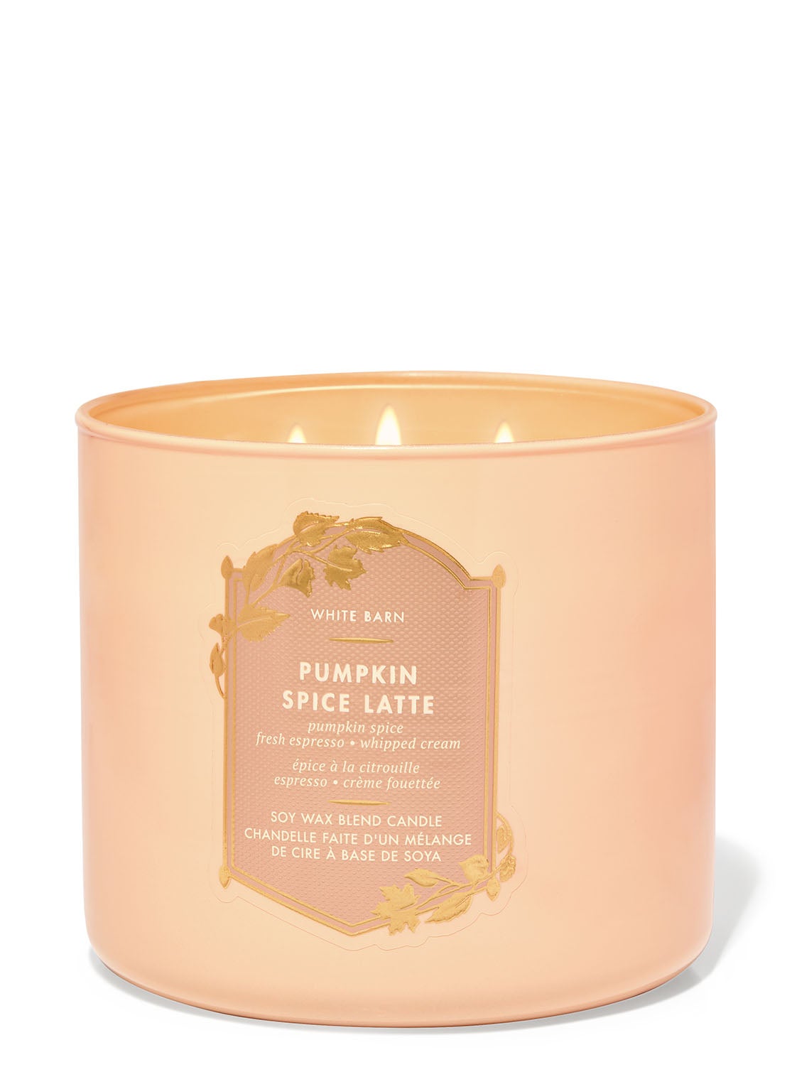 Pumpkin Spice Latte 3-Wick Candle