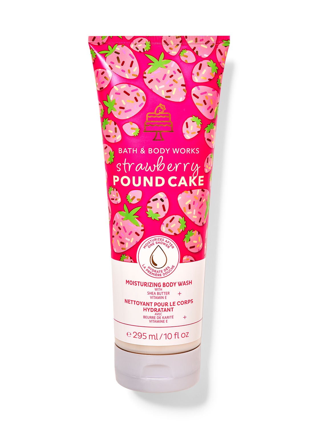 Store 5 strawberry Pound Cake Shea Vitamin E Shower Gel Wash