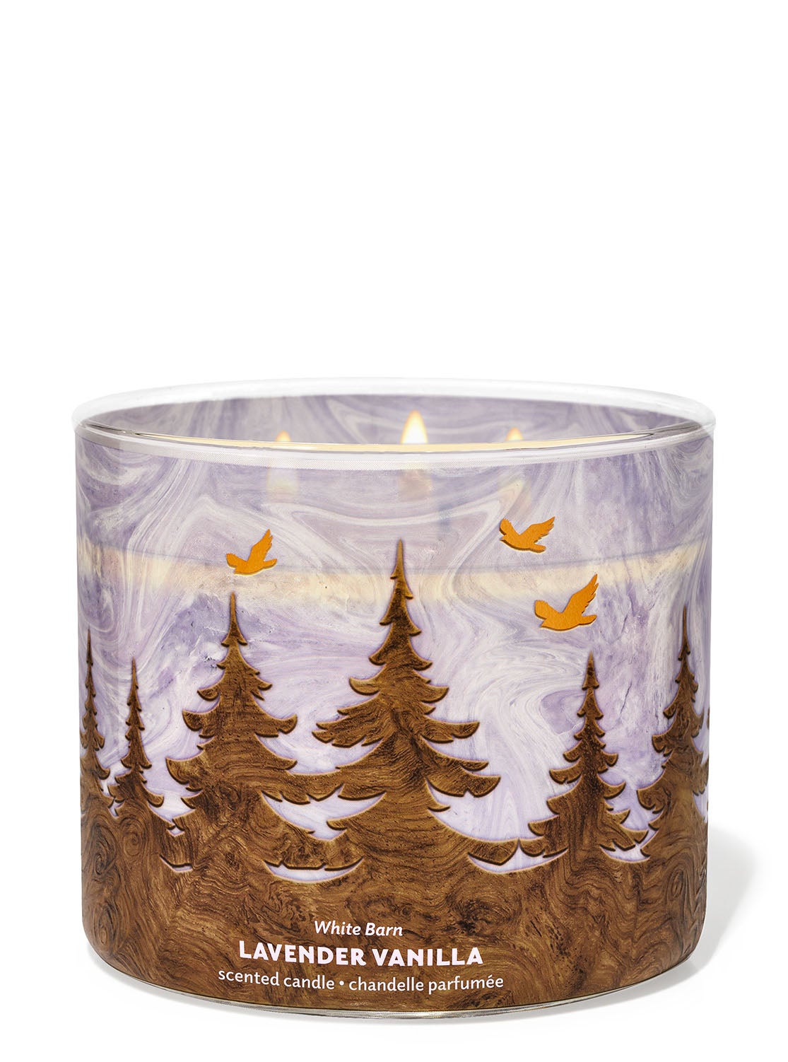 Lavender Vanilla 3-Wick Candle | Bath And Body Works