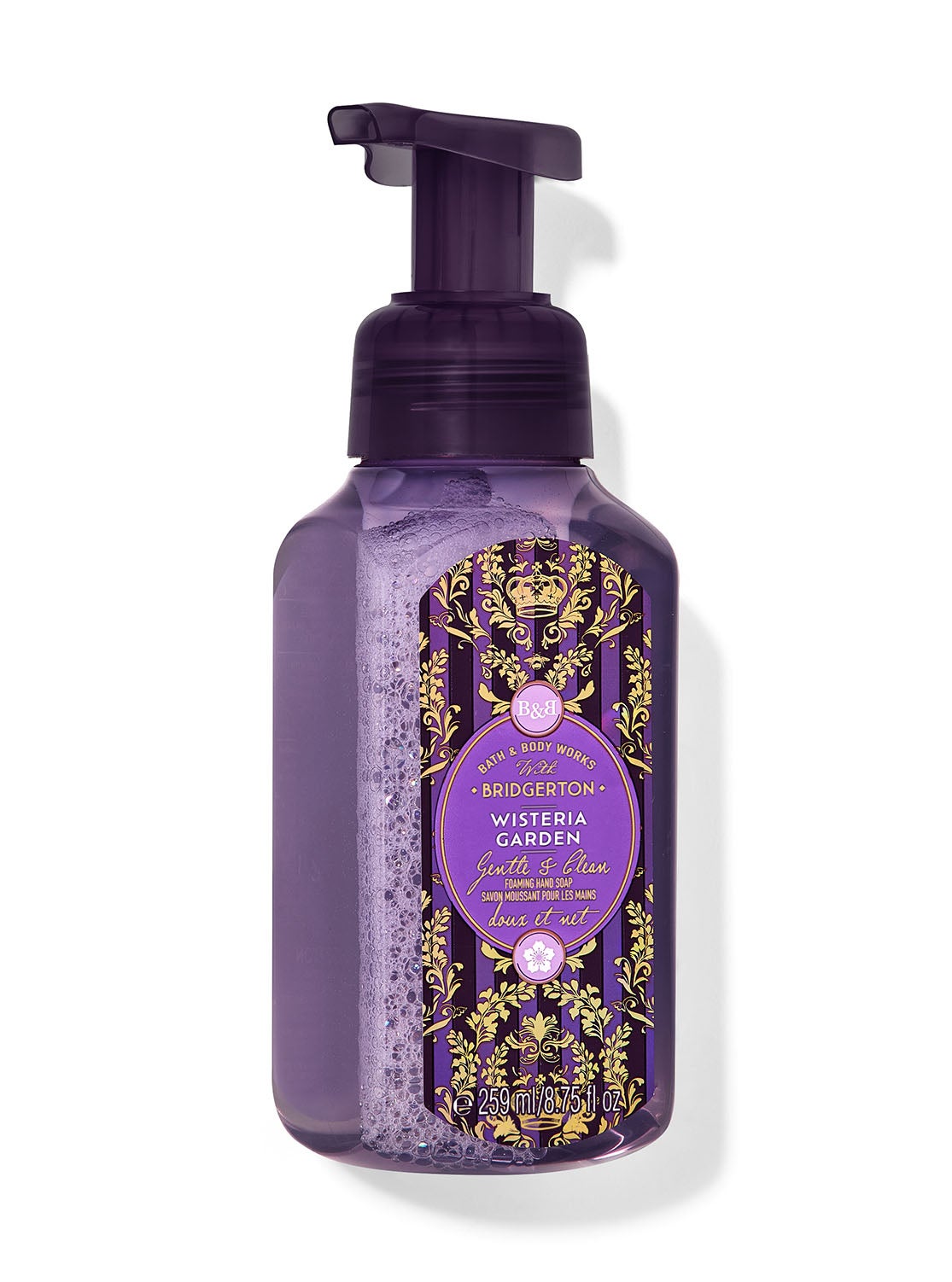 Wisteria Garden Gentle & Clean Foaming Hand Soap | Bath and Body Works