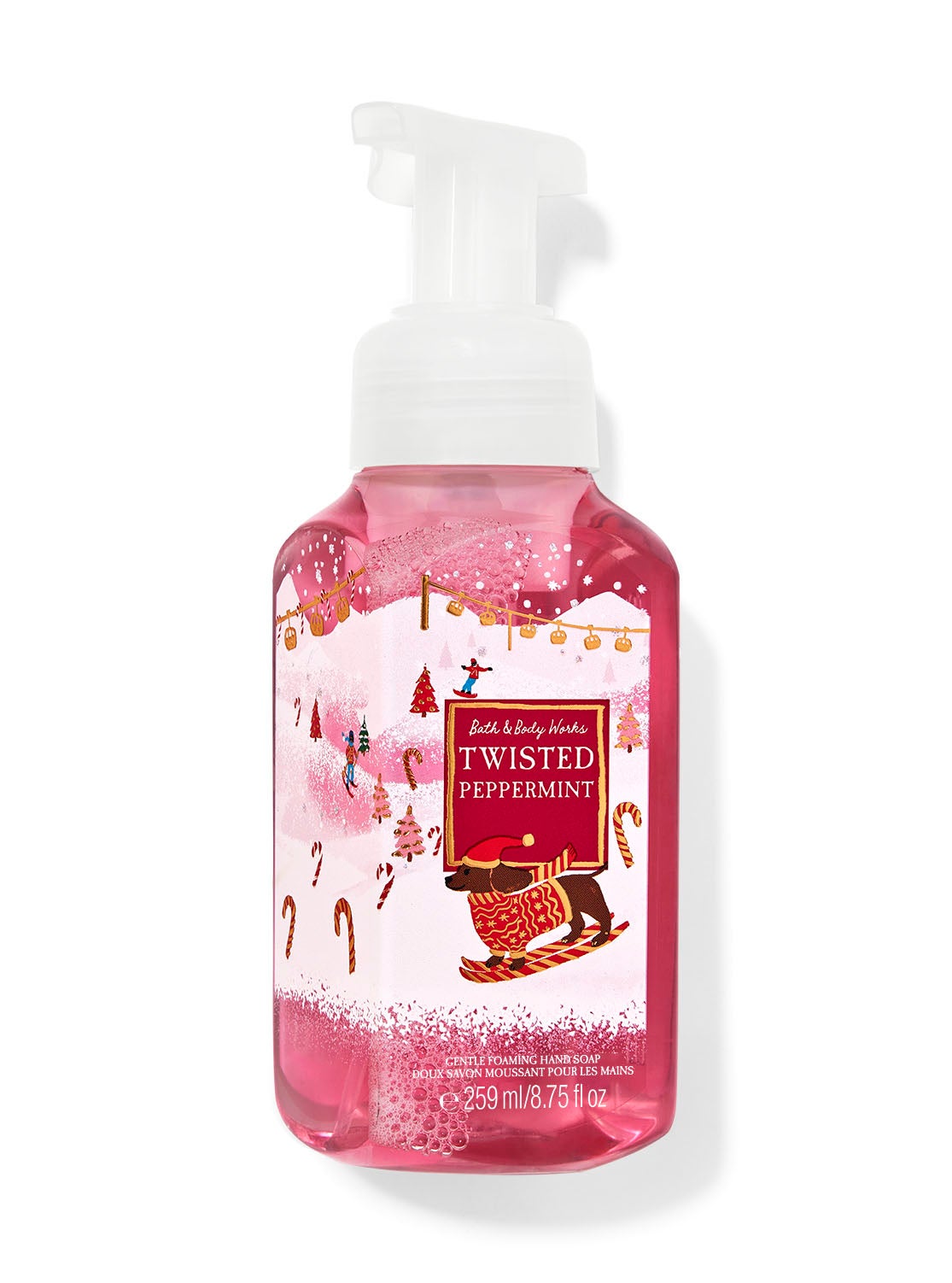 Twisted Peppermint Gentle Foaming Hand Soap | Bath and Body Works