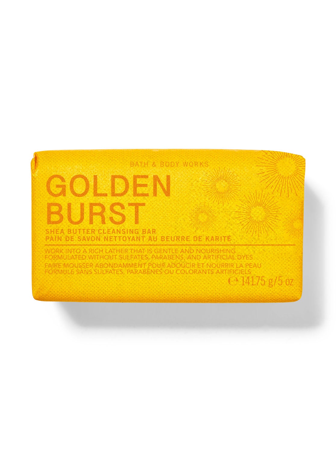 Golden Burst Shea Butter Cleansing Bar