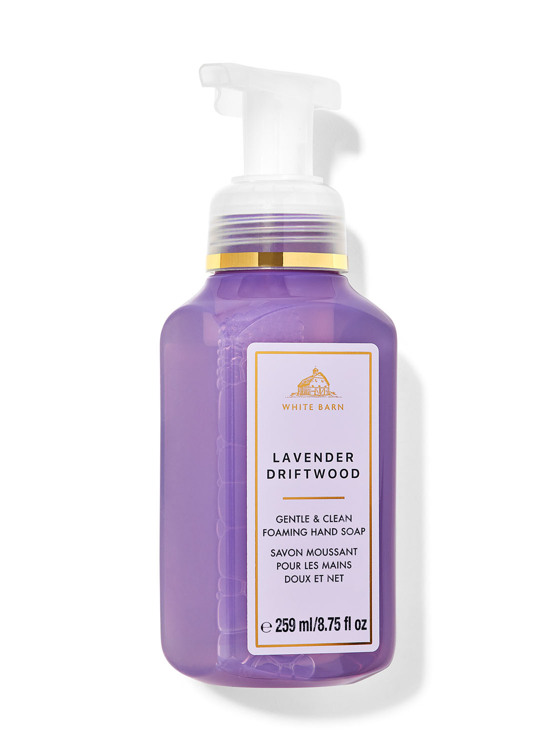 Lavender Driftwood Gentle & Clean Foaming Hand Soap