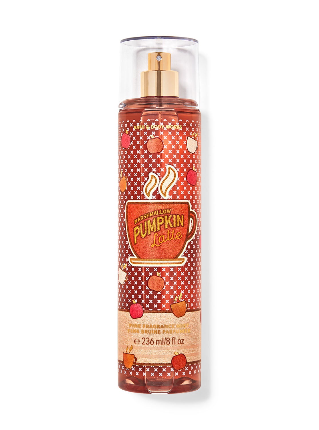 Marshmallow Pumpkin Latte Fine Fragrance Mist Bath and Body Works