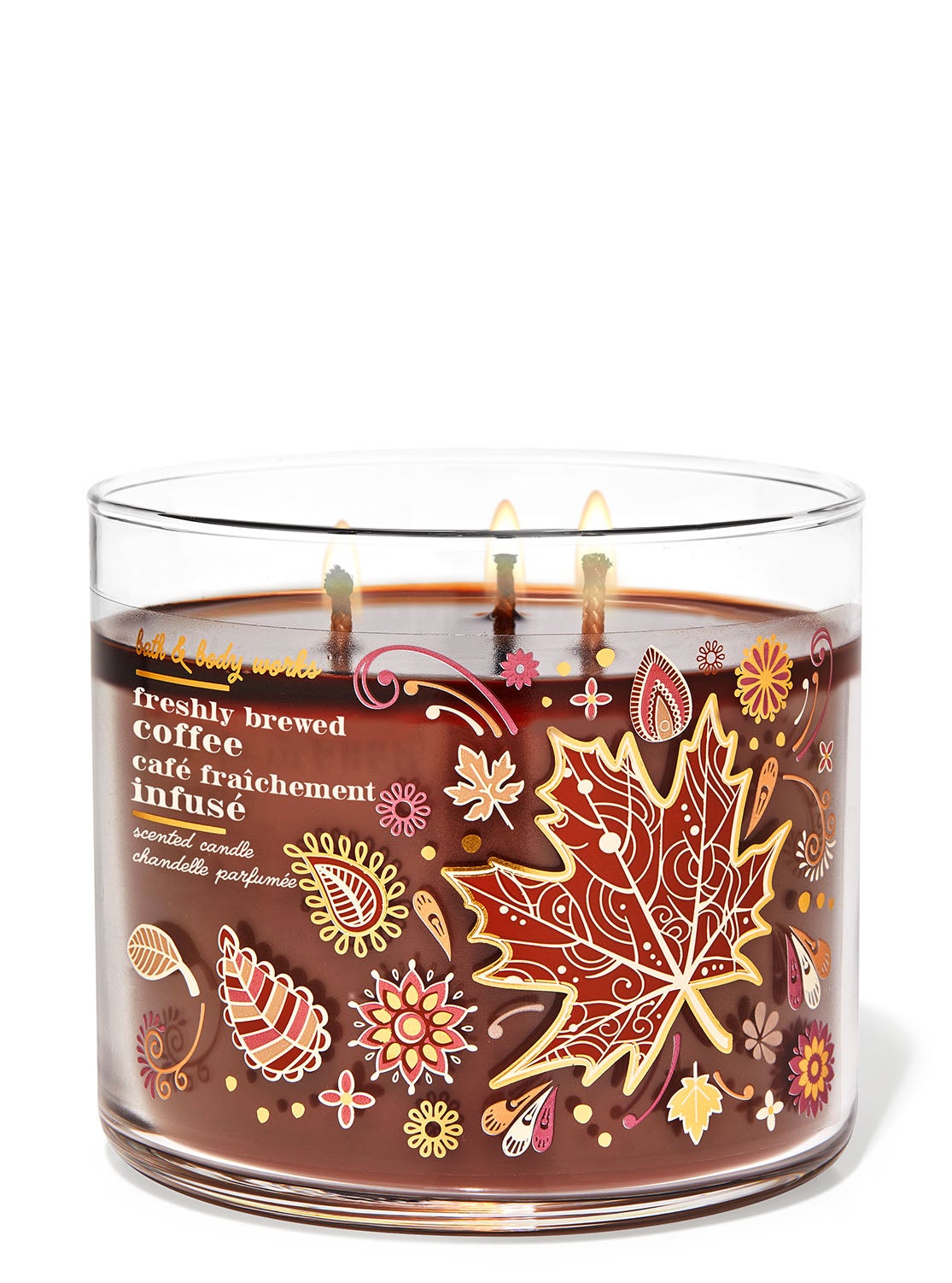 Freshly Brewed Coffee 3Wick Candle Bath and Body Works