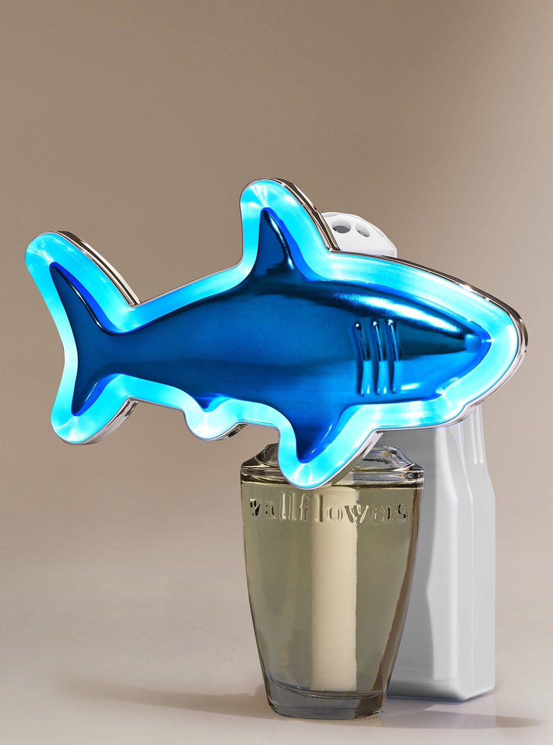 Bath and Body Works Neon Shark Nightlight Wallflowers Fragrance Plug |  Niagara Pen Centre