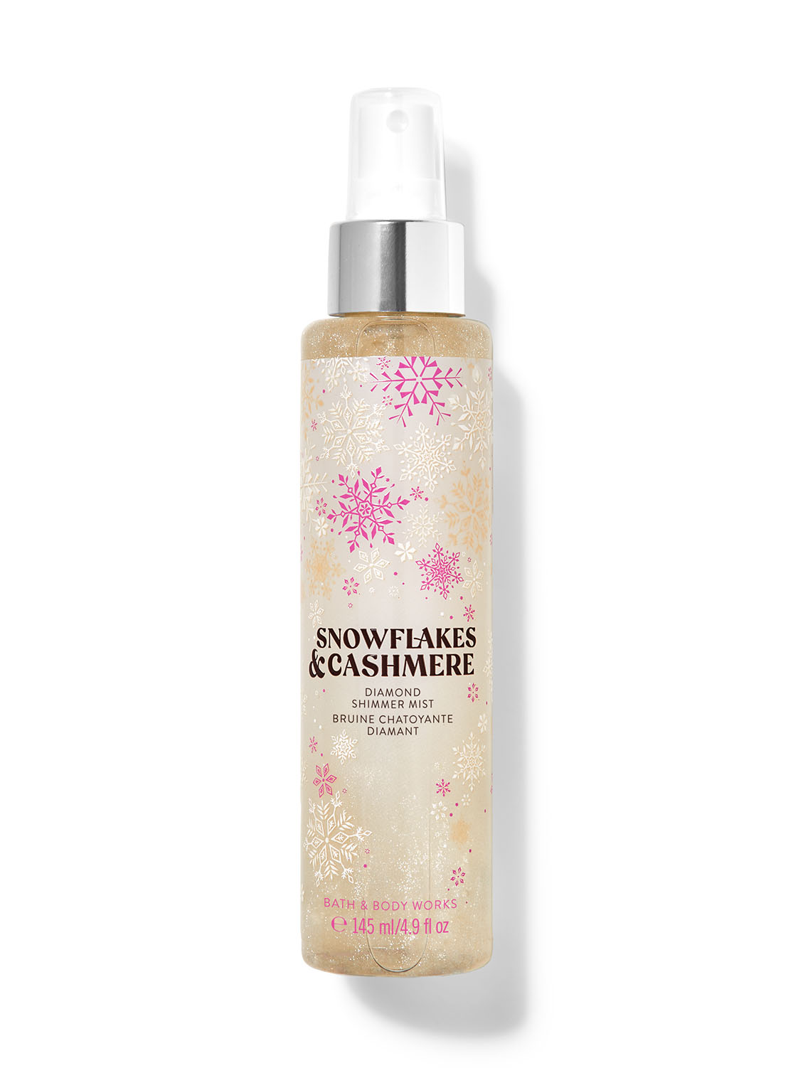 Snowflakes & Cashmere Diamond Shimmer Mist | Bath and Body Works
