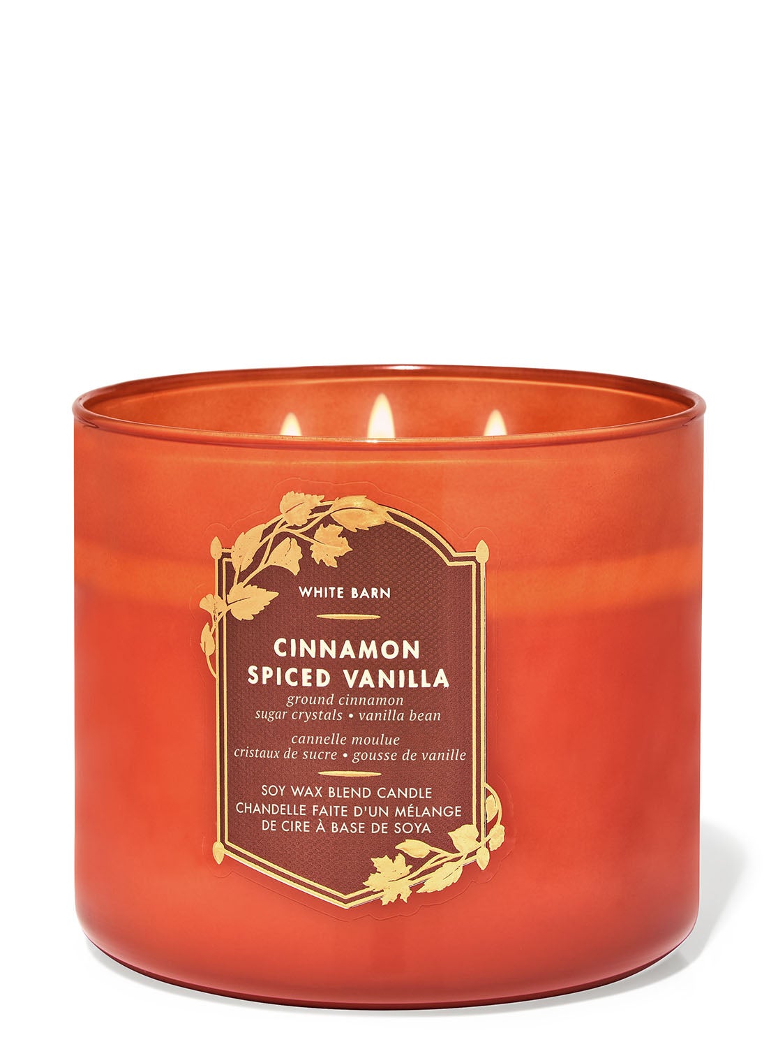 Cinnamon Spiced Vanilla 3-Wick Candle