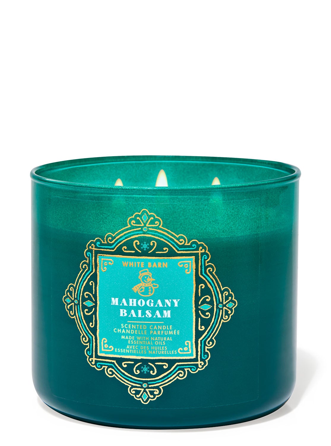 Mahogany Balsam 3-Wick Candle | Bath and Body Works