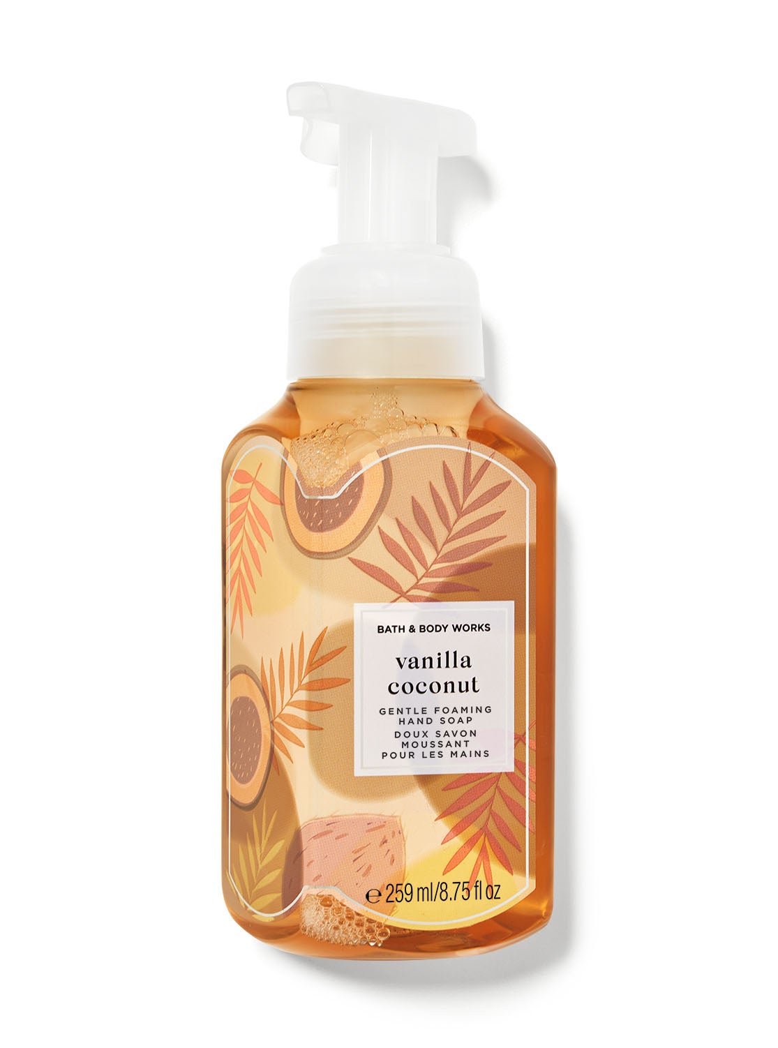 Vanilla Coconut Gentle Foaming Hand Soap Bath And Body Works   026410987 