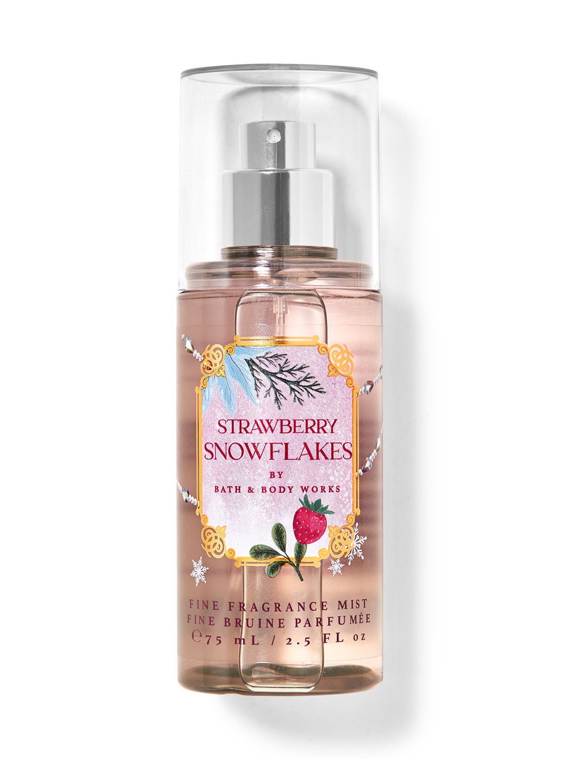 Strawberry Snowflakes Travel Size Fine Fragrance Mist | Bath and Body Works