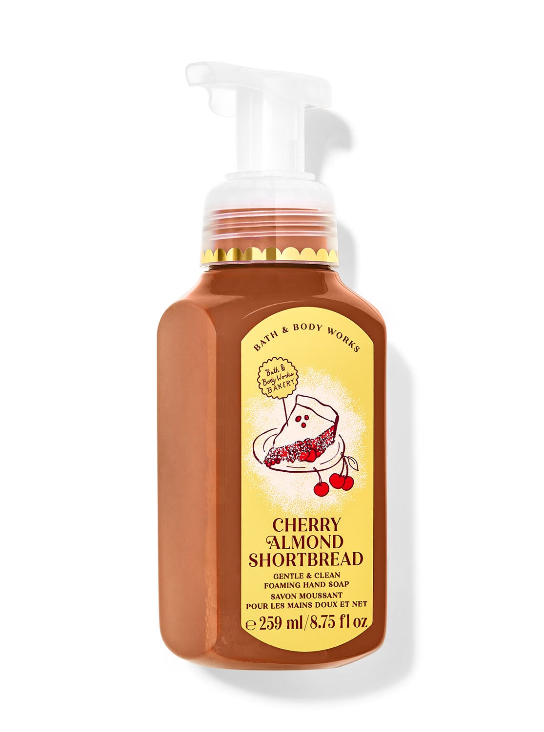 Cherry Almond Shortbread Gentle & Clean Foaming Hand Soap | Bath and ...