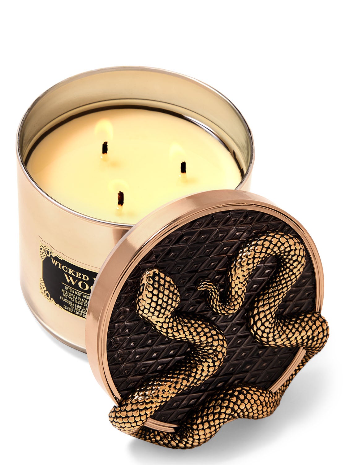 Wicked Vanilla Woods 3-Wick Candle