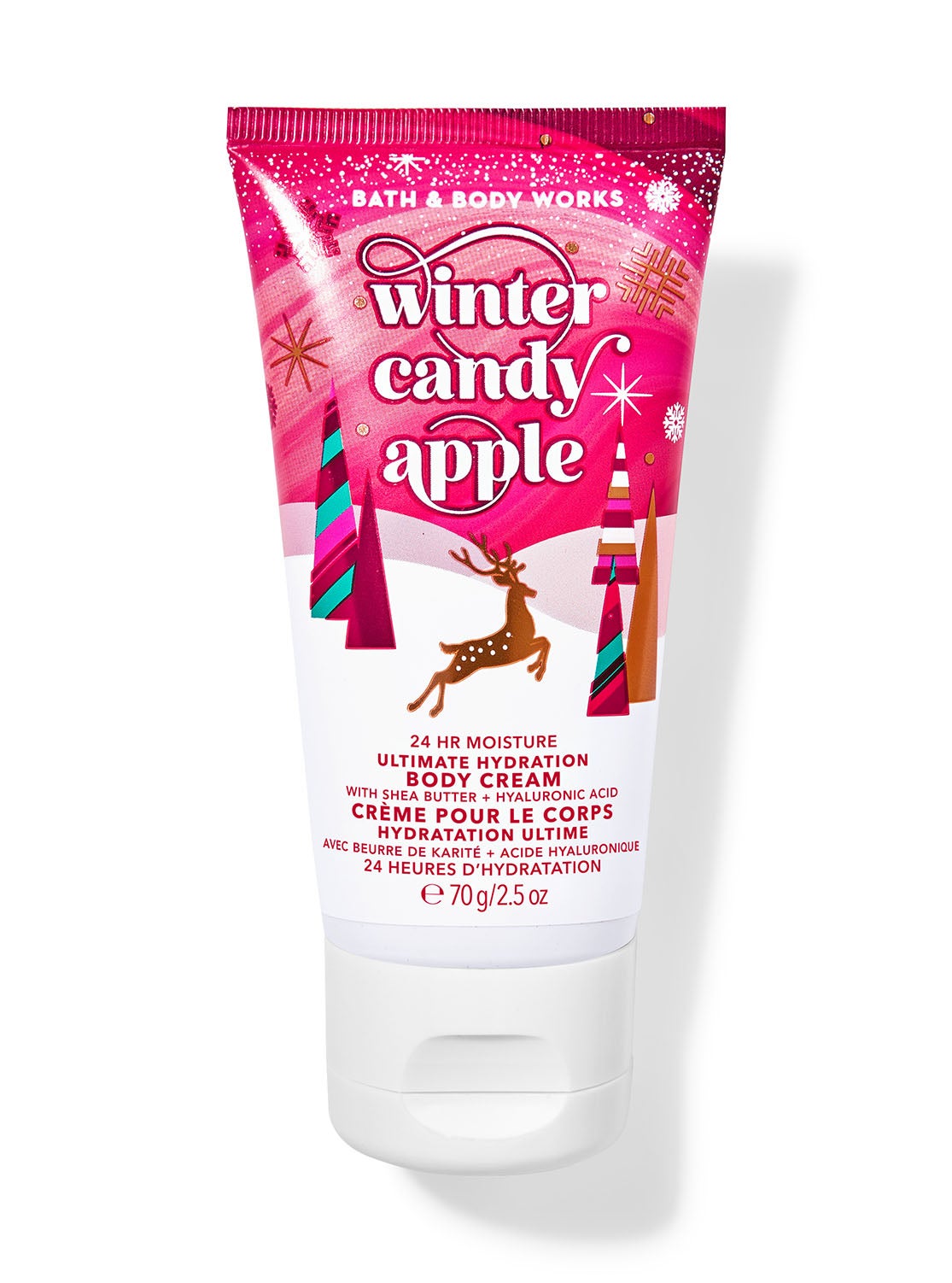 Winter Candy Apple Travel Size Ultimate Hydration Body Cream Bath and