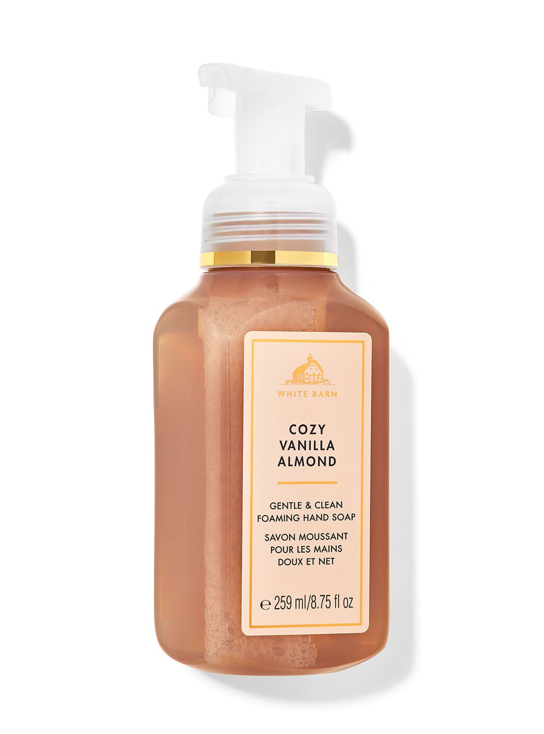 Cozy Vanilla Almond Gentle & Clean Foaming Hand Soap | Bath and Body Works