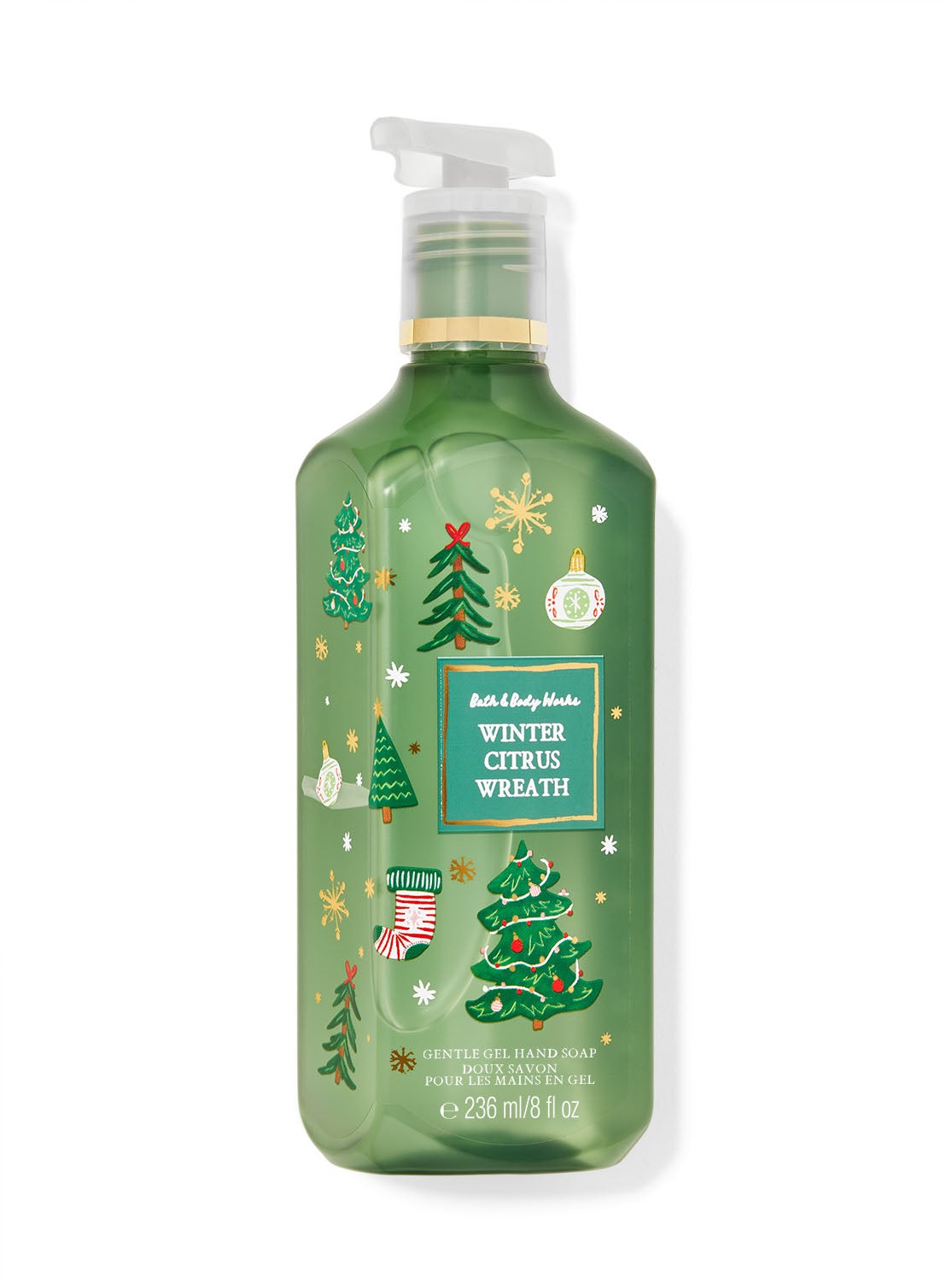 Winter Citrus Wreath Gentle Gel Hand Soap | Bath and Body Works