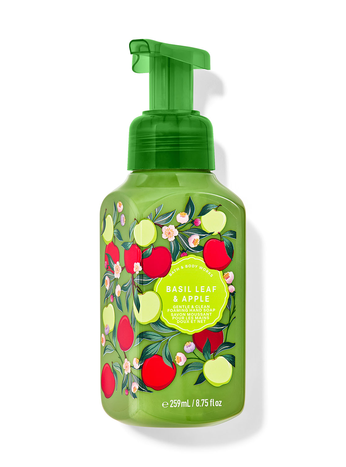 Basil Leaf & Apple Gentle & Clean Foaming Hand Soap