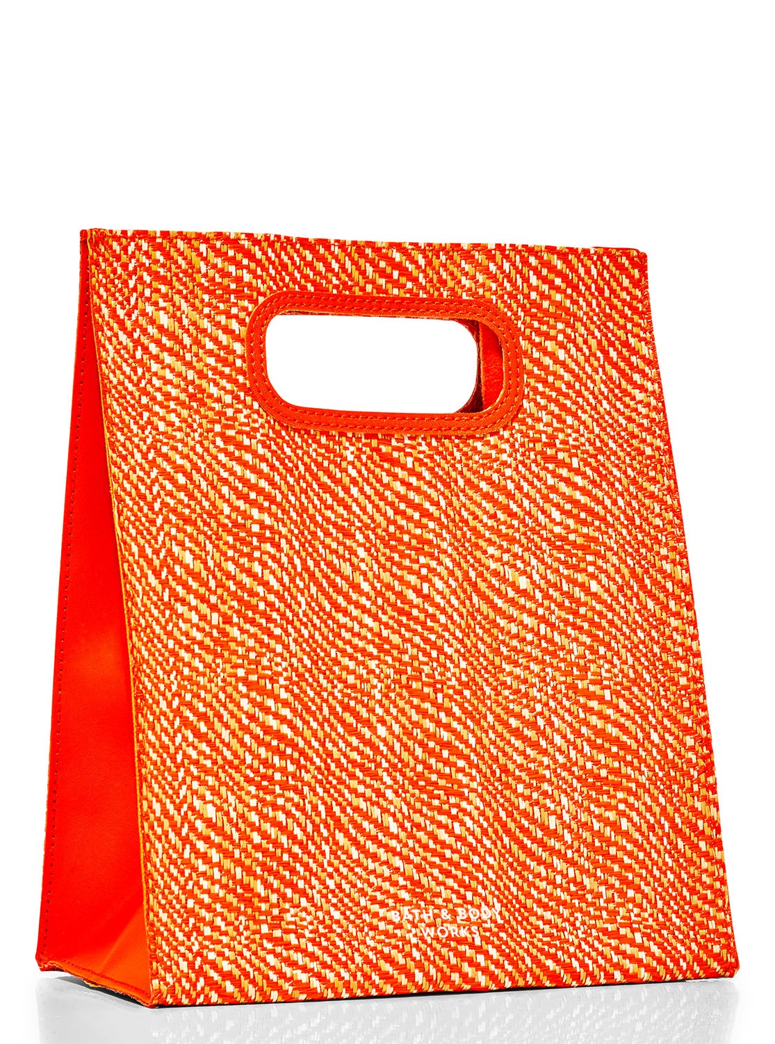 Orange Woven Gift Bag