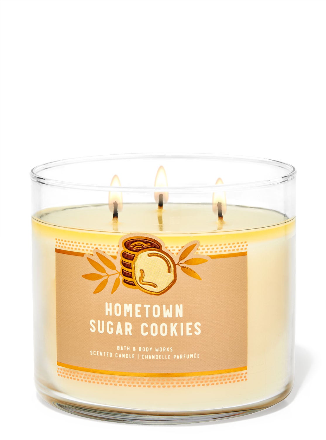 Hometown Sugar Cookies 3-Wick Candle | Bath and Body Works