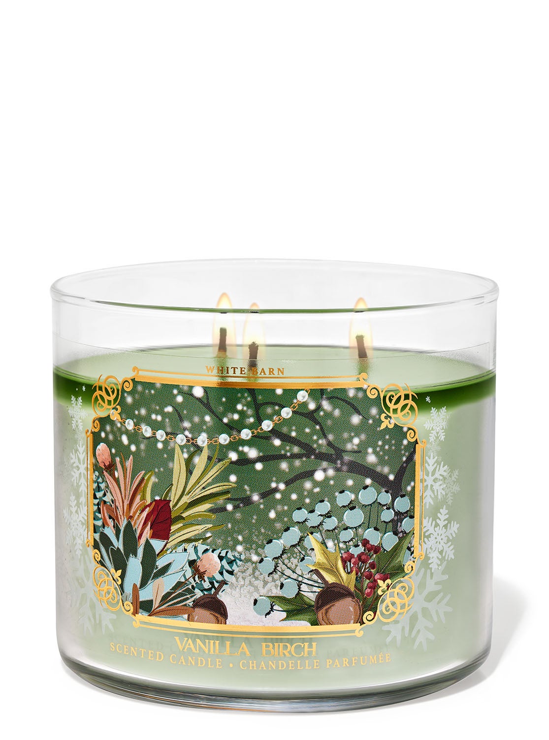 Vanilla Birch 3-Wick Candle | Bath and Body Works