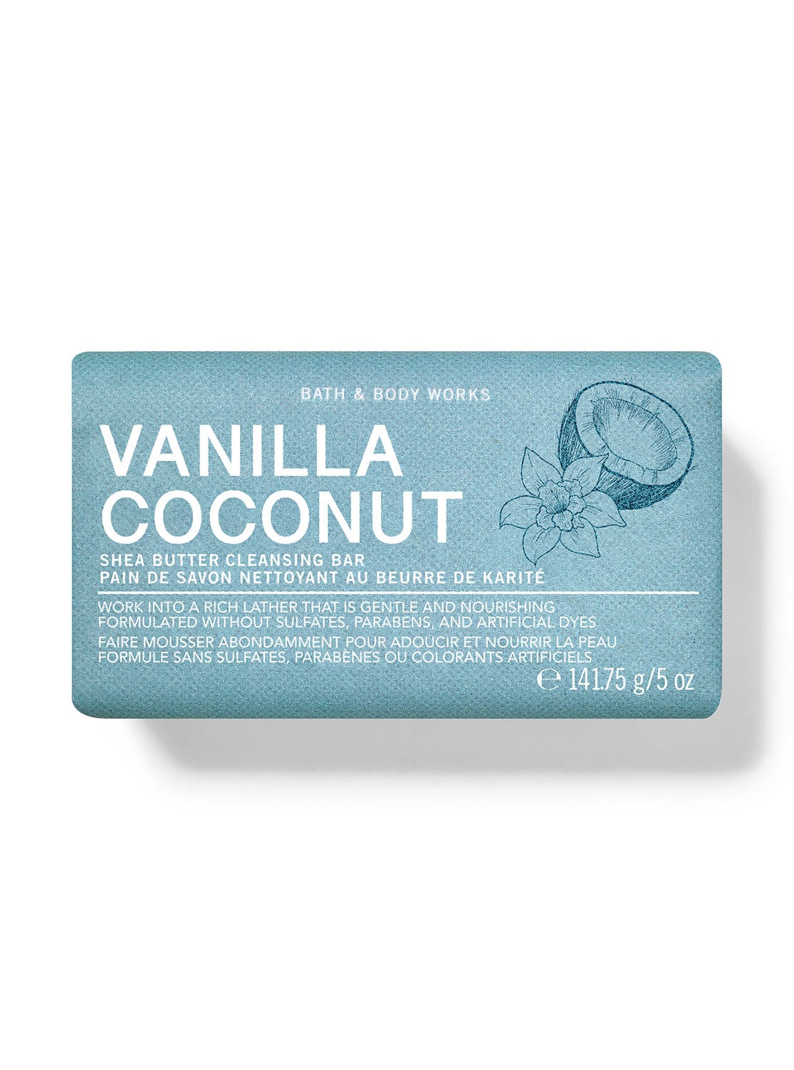 Vanilla Coconut Shea Butter Cleansing Bar