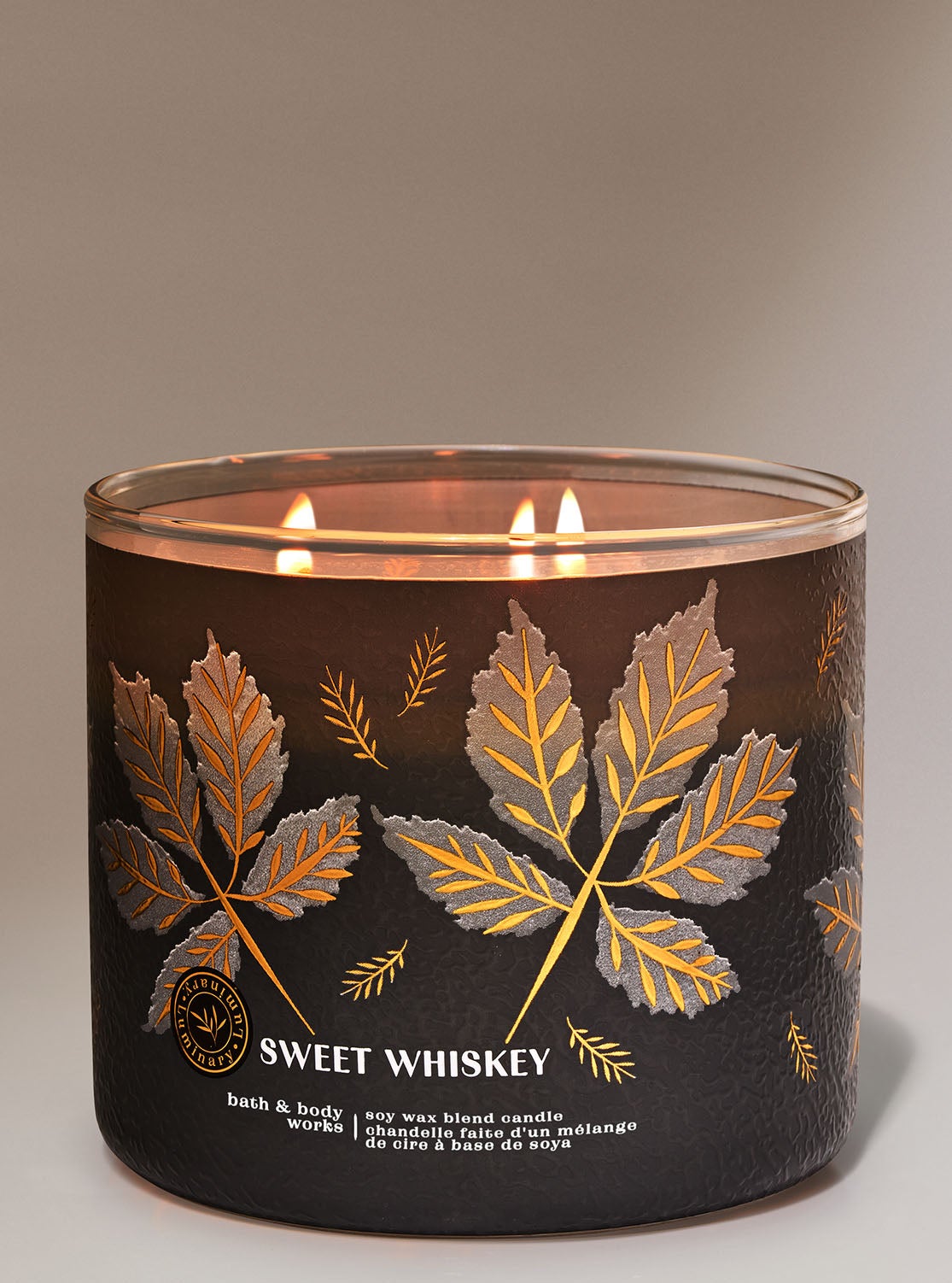 Sweet Whiskey 3-Wick Candle