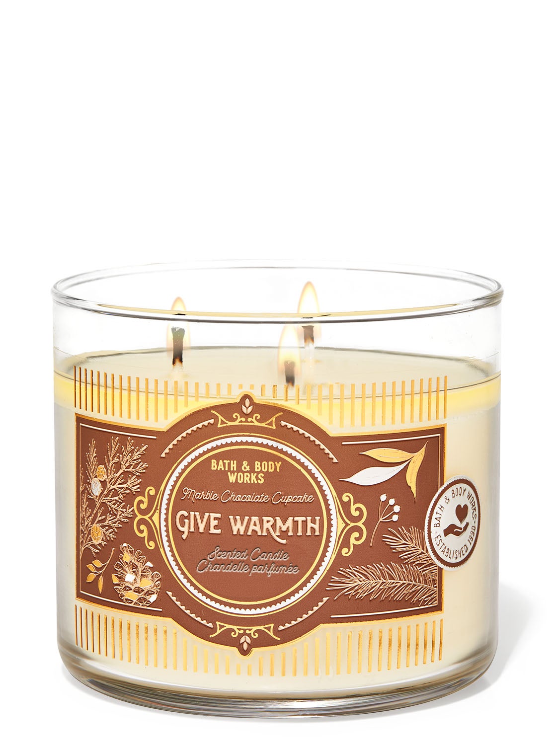 Marble Chocolate Cupcake 3-Wick Candle | Bath and Body Works