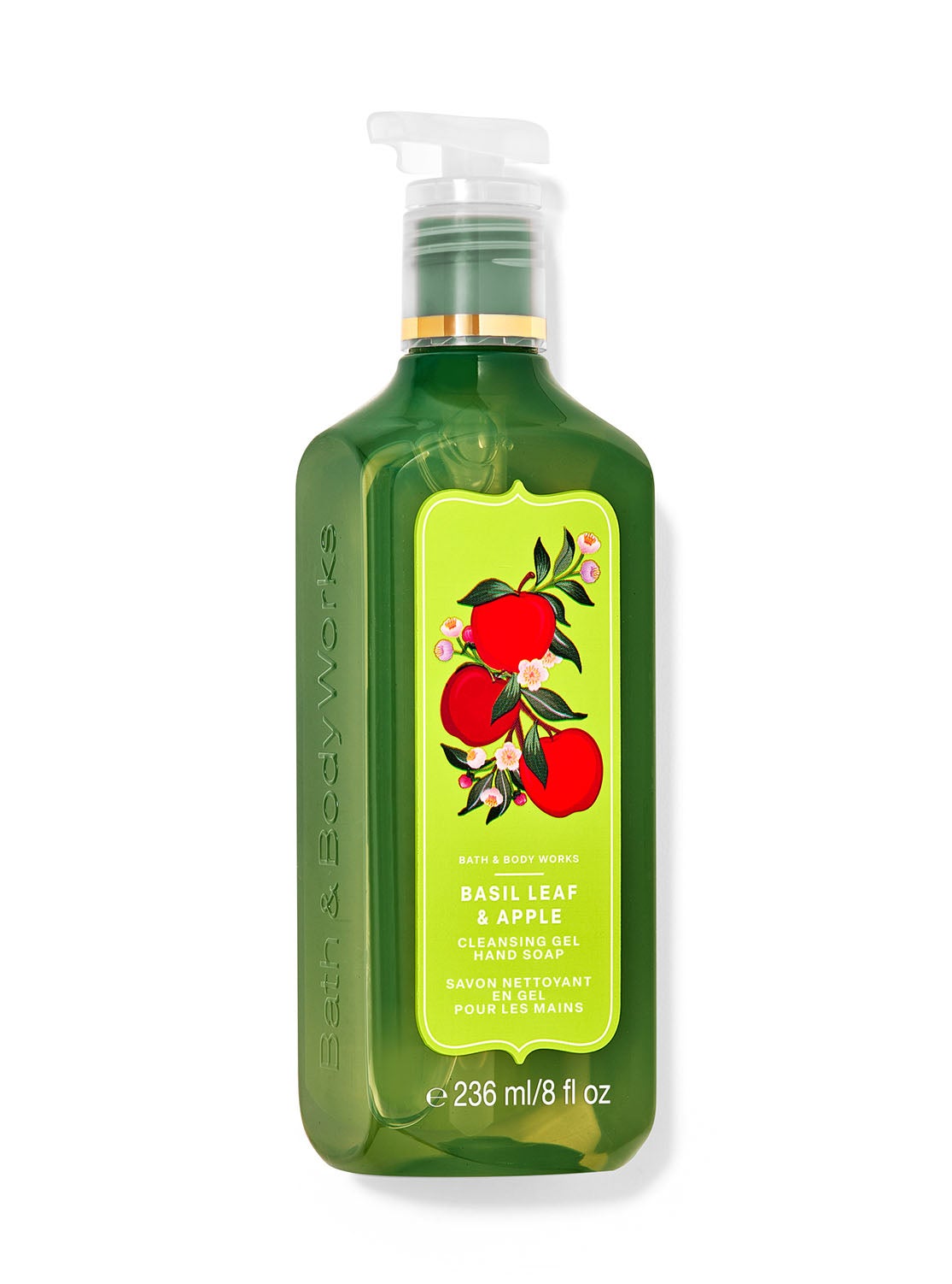 Basil Leaf & Apple Cleansing Gel Hand Soap