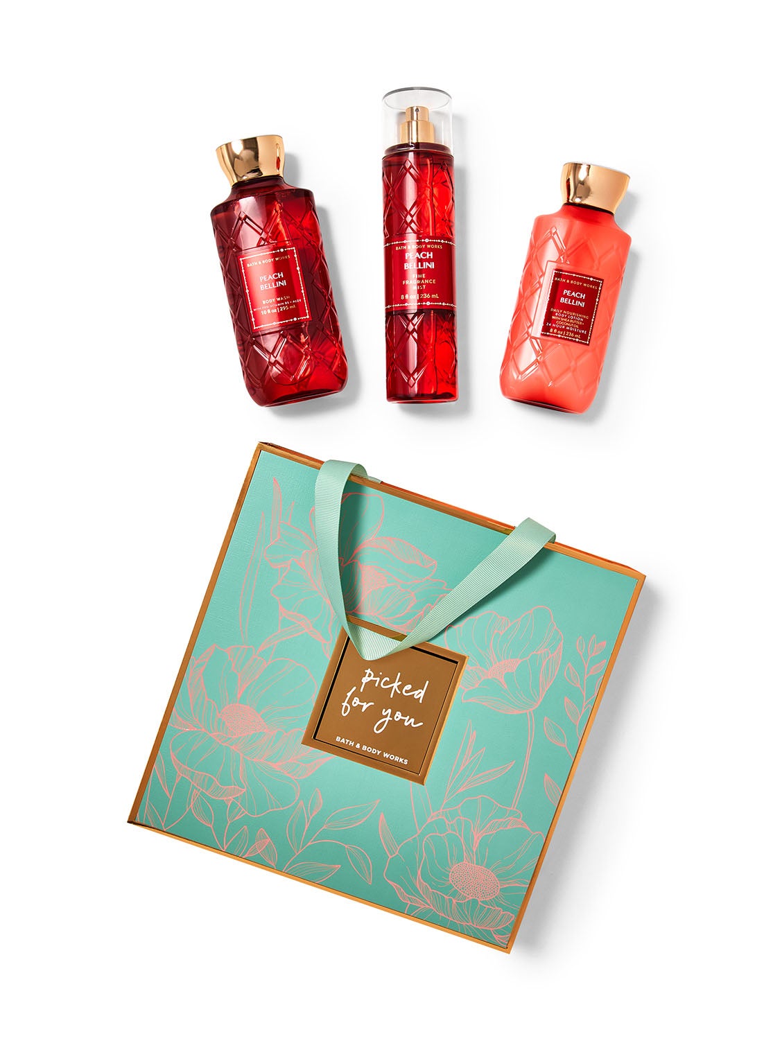 Peach Bellini Gift Box Set