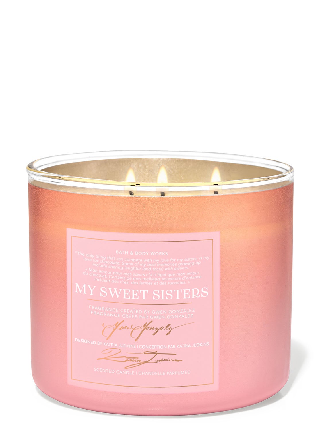 Bath high quality & Body Works Fa la la Latte/Land of Sweets 3 Wick Candles