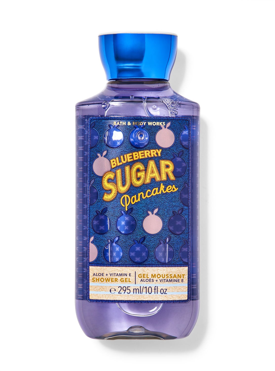 Bath & Body Works Blueberry Sugar Pancakes Spray, hotsell Cream, Shower Gel & Tote Set